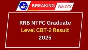 RRB NTPC Graduate Level CBT-2 Result 2025