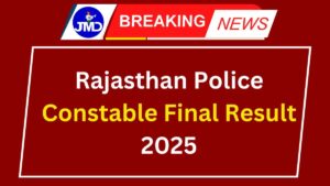 Rajasthan Police Constable Final Result 2025