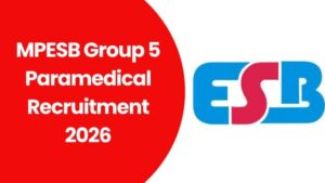 MPESB Group 5 Paramedical Recruitment 2026